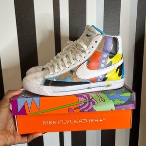 Nike fly leather Blazer